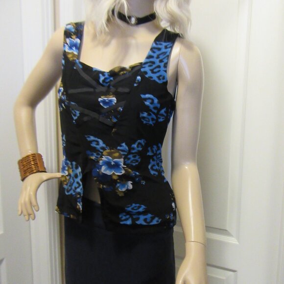 Ladies Tank Top Fancy Brand Zokai - Picture 1 of 12